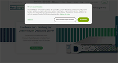 Desktop Screenshot of hosteurope.ch