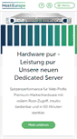 Mobile Screenshot of hosteurope.de
